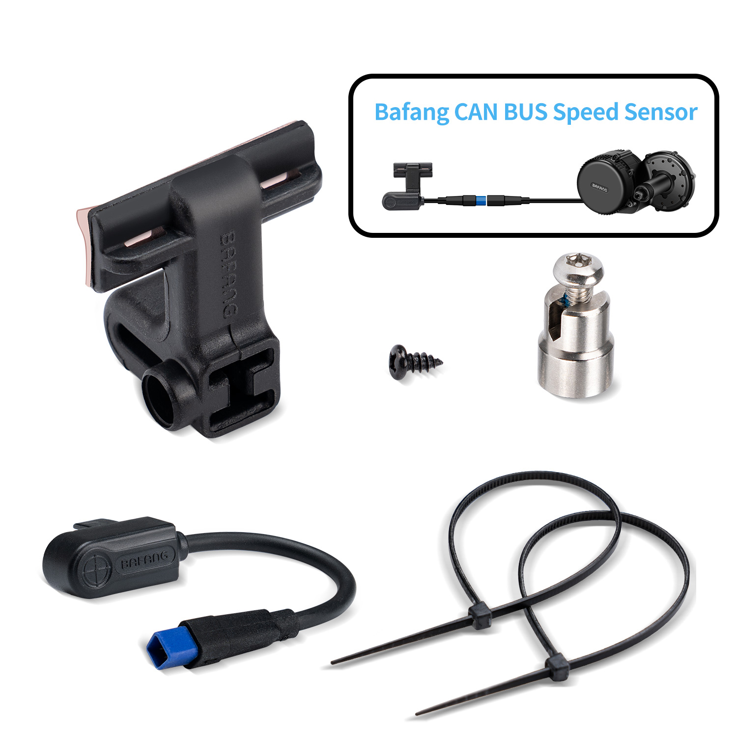 Bafang Bbshd 1000W Conversion Kit - Sensor de velocidad de bicicleta eléctrica
