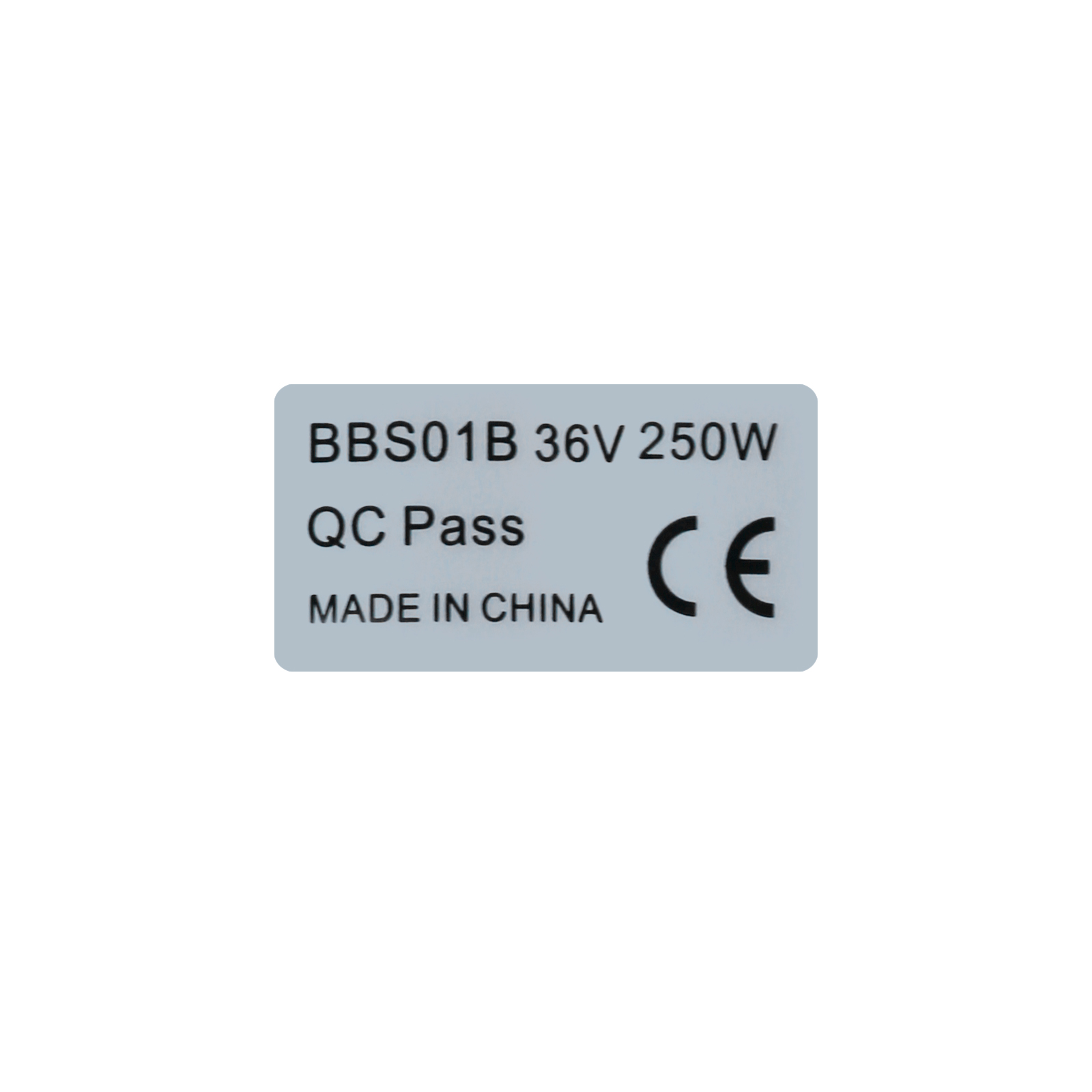 Bafang Bbs02B 48V 750W Mid Drive Kit - 8 Uds 36V 250W pegatina 48V