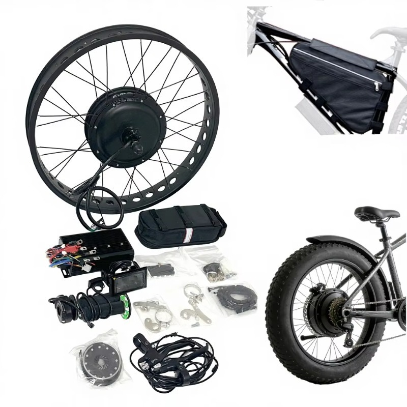 Kit de Motor para Bicicleta El - Fat Tire Ebike Conversion Kit 2000W reseña y precio