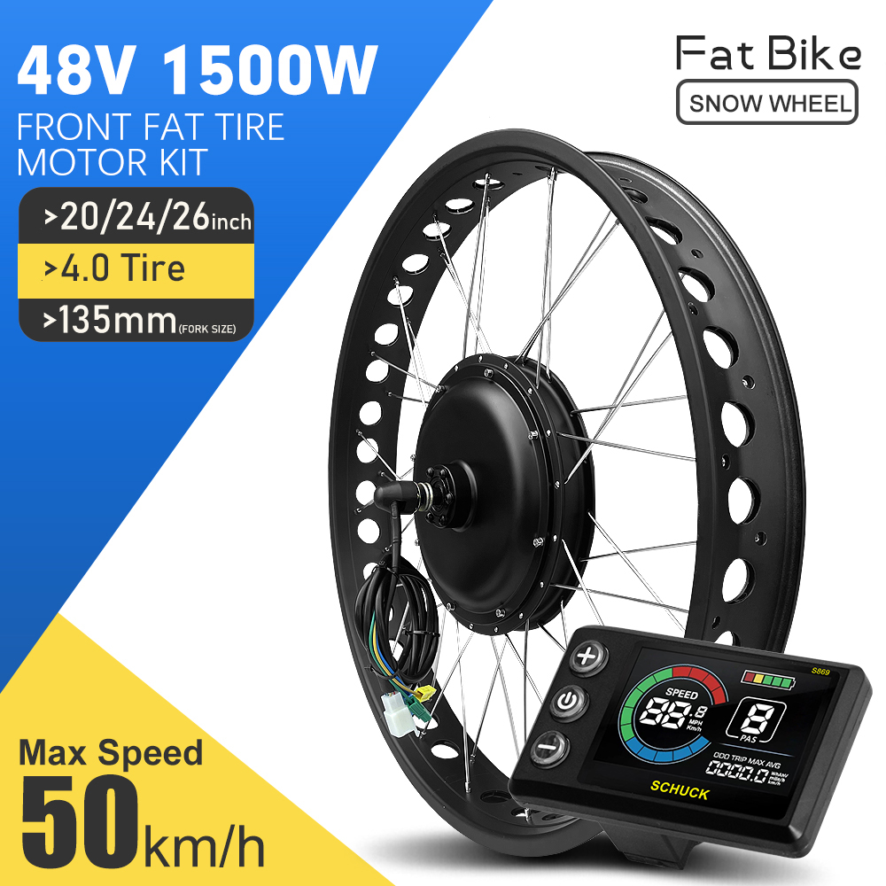 Kit de conversión de bicicleta - 72V 5000W Hub Motor Kit reseña y precio