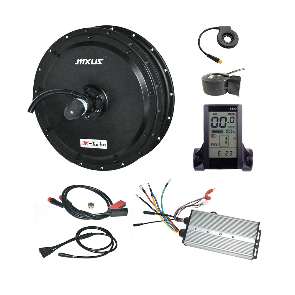 MXUS bicicleta eléctrica 135mm - Ebike Conversion Kit 72V 3000W reseña y precio