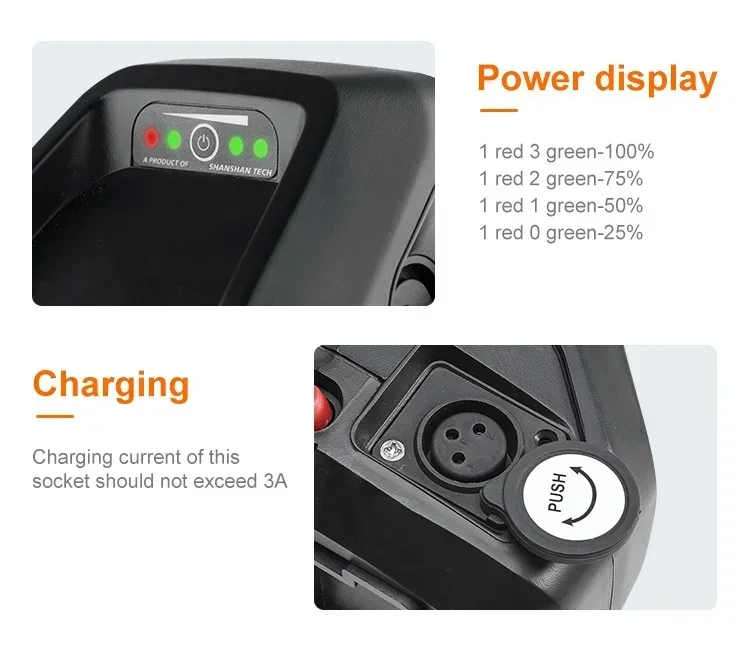 Batería Liitokala Hailong de 4 - Ebike Battery 48V 20Ah Hailong reseña y precio
