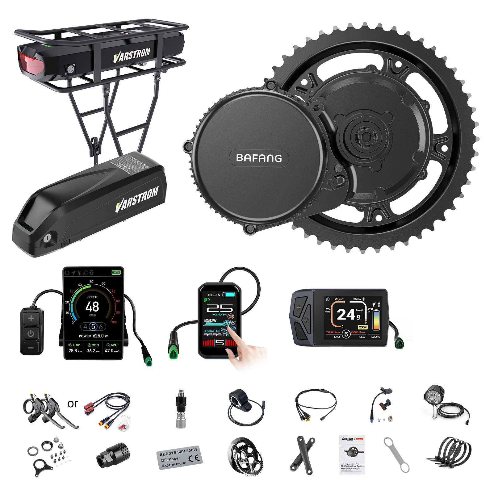 [Envío desde EE. UU.] Kit de M - Bafang Bbs02B 48V 750W Mid Drive Kit reseña y precio