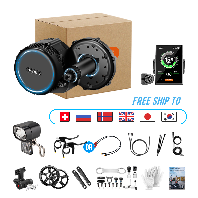 Bafang UART Motor de accionami - Bafang Bbs02B 48V 750W Mid Drive Kit reseña y precio