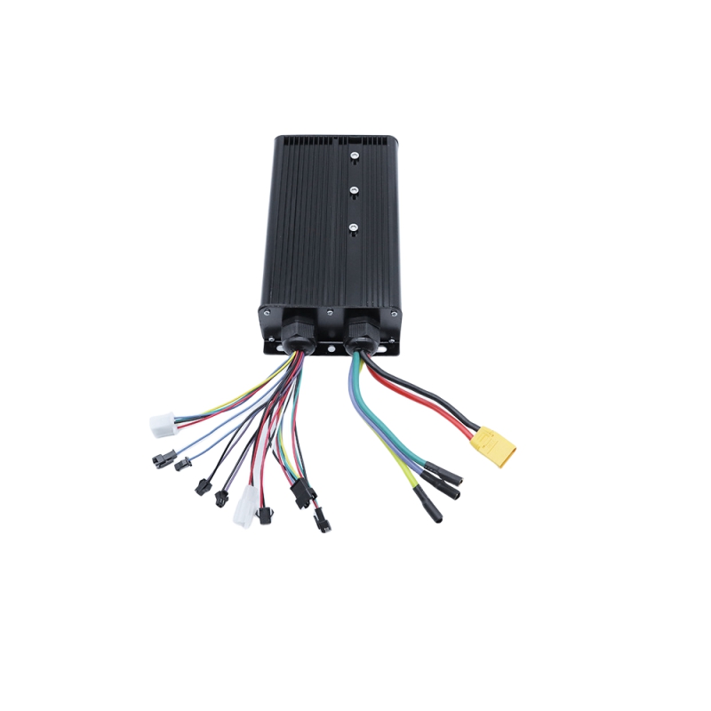 Sistema controlador de bicicle - Sine Wave Controller 48V 72V 80A reseña y precio